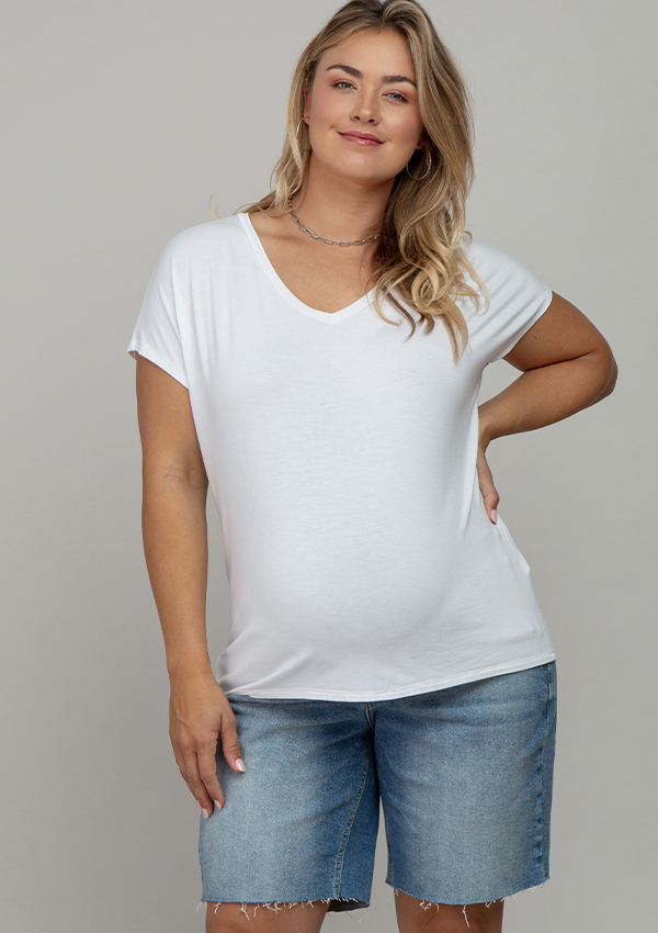Maternity Shorts - Trendy & Comfy Maternity Lounge Shorts