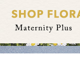 Shop Maternity Plus Floral Dresses