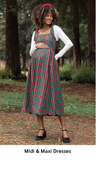Shop Midi + Maxi Dresses