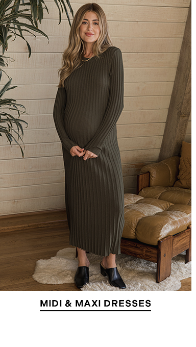 Shop Midi + Maxi Dresses